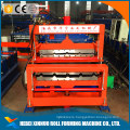 XN 840+900 glazed and flat floor double layer metal tile making machinery